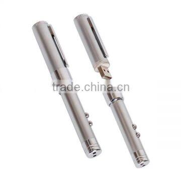 Promotional Gift Cheap Promo USB Flash Drive Twist Ball Pen With Laser Pointer and LED Light photo-3