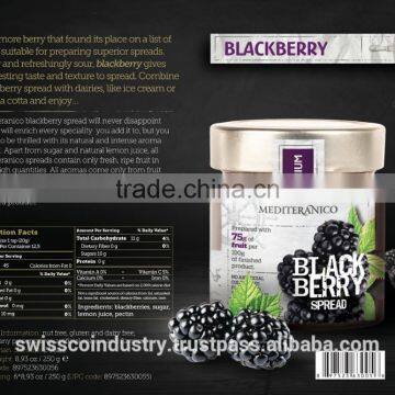 BLACKBERRY JAM CONFITURE PREMIUM EXTRA 100%FRUITS JAM