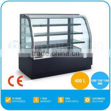 Pastry Showcase Refrigerator, 2-8 'C, 400 L, 4 Shelf, CE, TT-MD79B