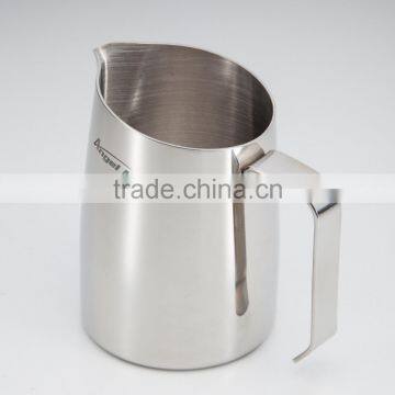 high-grade lattes cappuccino coffee mirror polish stainless steel milk jug