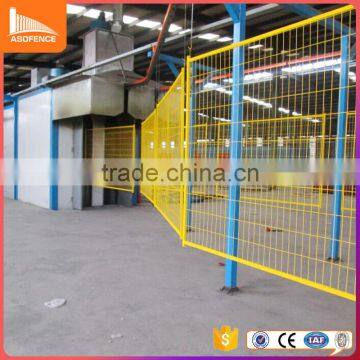 New design powder painted yellow Canada temporary fencing fro wholesaler