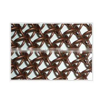 Honeycomb like decorative mesh