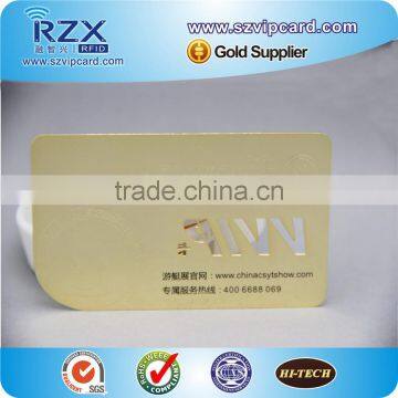High Quality Metallic Business Card With Customer Design