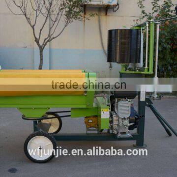 round silage bale plastic wrapper machine