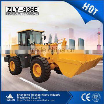 Multifunction 3.0T Small Wheel loader, Hydraulic Wheel Loader, tractor type wheel loader