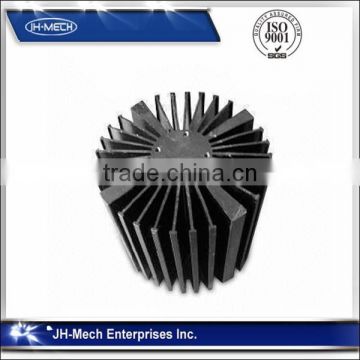 Sun flower aluminum extrusion down lamp heat sink