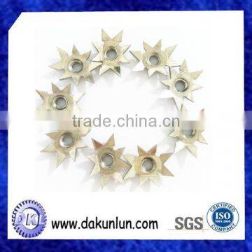 Silver Plated Metal Stamping Electronic Shrapnel photo-3