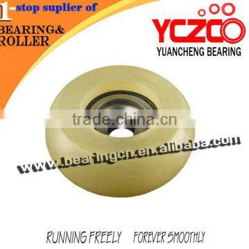 Popular cabinet roller,rubber wheels for sliding wardrobe/closet