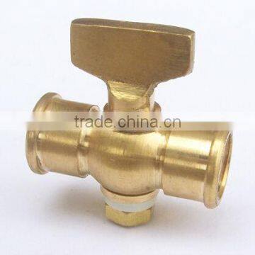Brass air cock valve, brass petcock valve,chopper fuel petcock stop cock