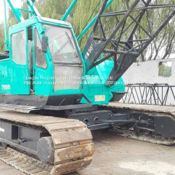 used KOBELCO 7055 crawler crane cheap price