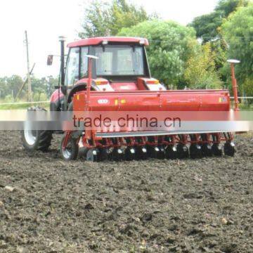 big seeder 36 rows wheat,rice,oats,barley,oil rape,alfalfa,soya seeder, planter with fertilizer