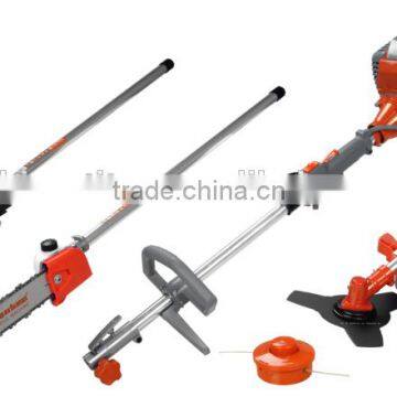 4 in 1 gasoline petrol Multi-functional cutter 43 CC pole pruner pole saw pole trimmer