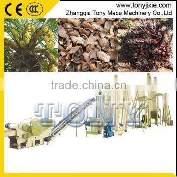 Wood sawdust press pellet line ring die pellet press line with fast delivery