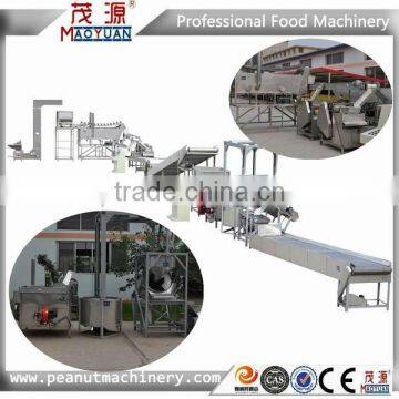 Hot sale Fried peanut production line/Roasted and salted peanut machine with CE certification