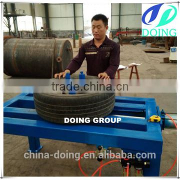 Scrap Tyre Recycling Plant/Waste Tyre Recycling Equipment/waste tyre doubling tripling machine