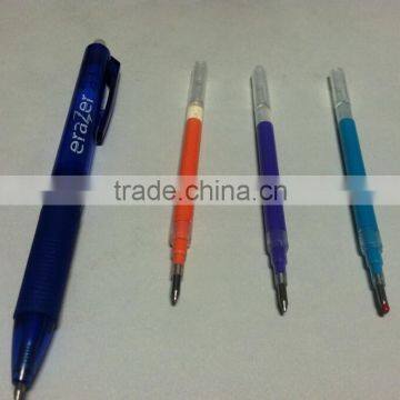 hot sale plastic erasable pen, polit erasable pen, gel ink erasable pen