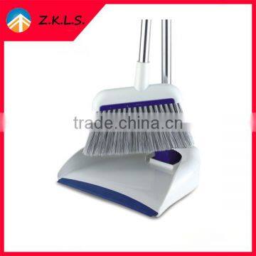 Luxury Dustpan And Broom With Metal Long Handle Dustpan