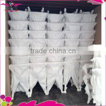 Solid Wood Stacking Cross Back Chair photo-6