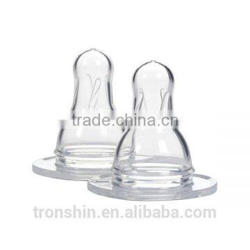 high quality silicone baby nipple