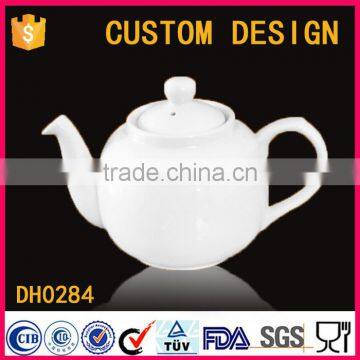 China Factory Wholesale Custom Plain White Porcelain Tea Pot & Kettle photo-6