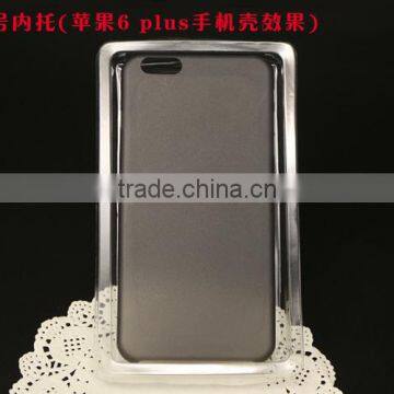 Black Cardboard Packaging Box,Spot PVC Window Paper Packaging for Phone Case photo-6