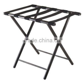 Luggage Rack with Folding Straight Leg