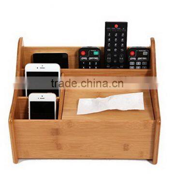 Decrative W Shape Bamboo Wine Storage Rack Free Standing photo-2