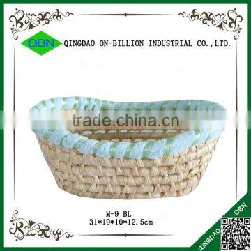 Wholesale Cheap Cute Mini Straw Basket With Bowknot photo-3