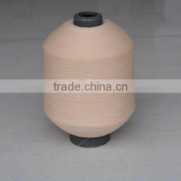 China suppliers polyester covered spandex yarn spandex covered polyester yarn for knitting with good quality good services