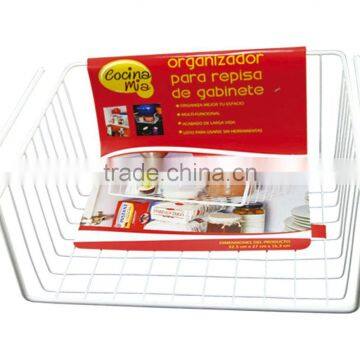 Kitchen accesories metal kitchen storage basket