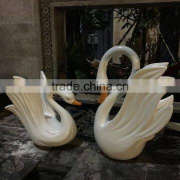 FRP Display Swan Sculpture Figurine photo-6
