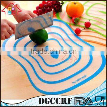 NBRSC 4Pcs Function Plastic Cutting Board Set / Fruit Health Antibacterial Kitchen Tools Thick Chopping Block photo-6