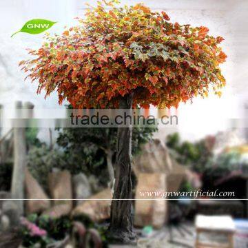 BTR035 GNW Artificial Tree Orange Maple Leaves 12ft high