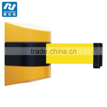 Colorful Plastic Wall Mount Barrier With Retractable Belt photo-3
