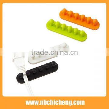 Plastic Plug Holder in Cable Clips
