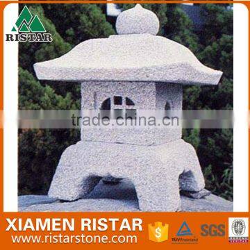 Japanese style garden granite natural stone lantern