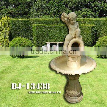 little angels models water fountain for garden decor