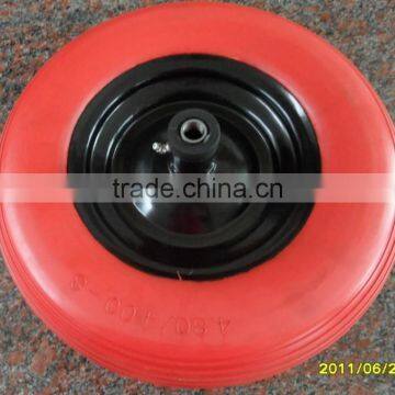 16'*4.00-8 PU FOAM WHEEL FP4008 WITH METAL RIM photo-3