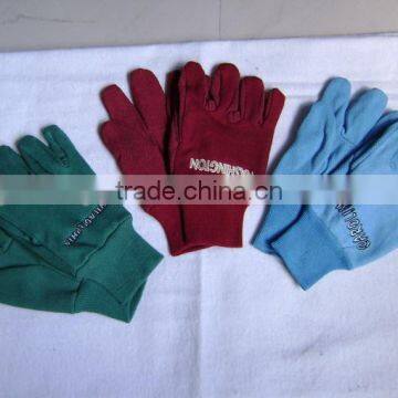 Jersey hand gloves for girls