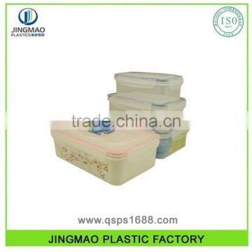 Good Quality Hotsale PP Plastic Food Container Set