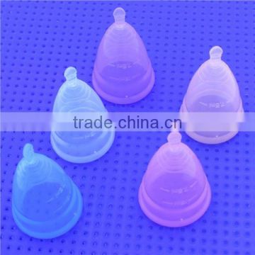 Lady cup!!Fda Liquid Silicone wemons and ladys Reusable Menstrual Cup