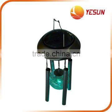 Stainless Steel Solar Lights, Discolored Solar Lights,"Solar Discolored Lights with Wind Chimes"