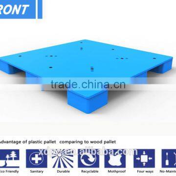 9foot single side full deck HDPE plastic pallet