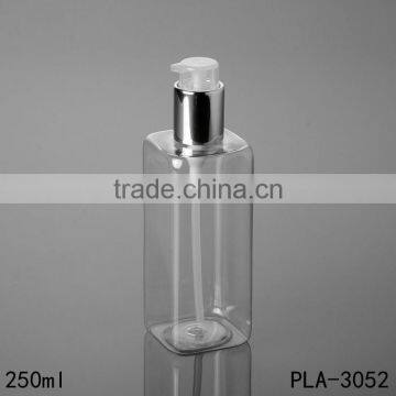 250ml Spray Bottle Skin Care Container PET Plastic Square 250ml Spray Bottle photo-5