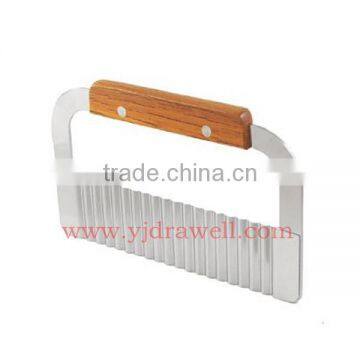 PC-6495 Stainless Steel Potato Chip Dough Vegetable Crinkle Cutter photo-5