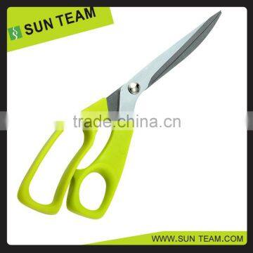 SC172 9-1/2" stainless steel green handle electric scissors sewing