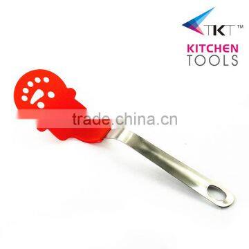 Factory Cooking Utensil Nylon Slotted Turner With Stainless Steel Handle photo-3