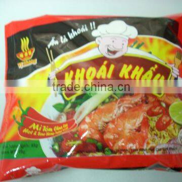 instant noodles shrimp flavour