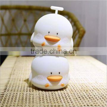 UCHOME Creative 7 Colors Change Silicone Cute Gift Night Light Kids LED Night Lamp Night Lights For Baby