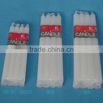 stick candle,daily use candle,white candle